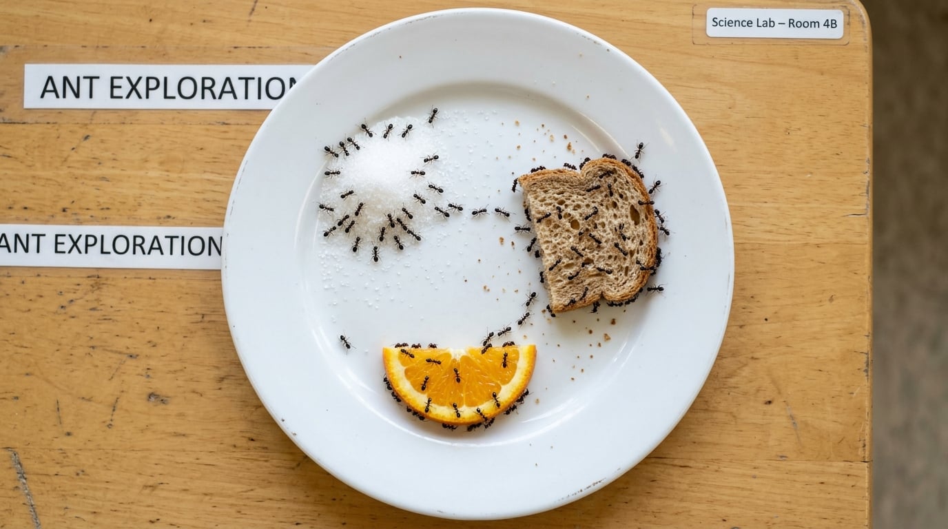 Ants on a Mission: Food Preferences in the Insect World