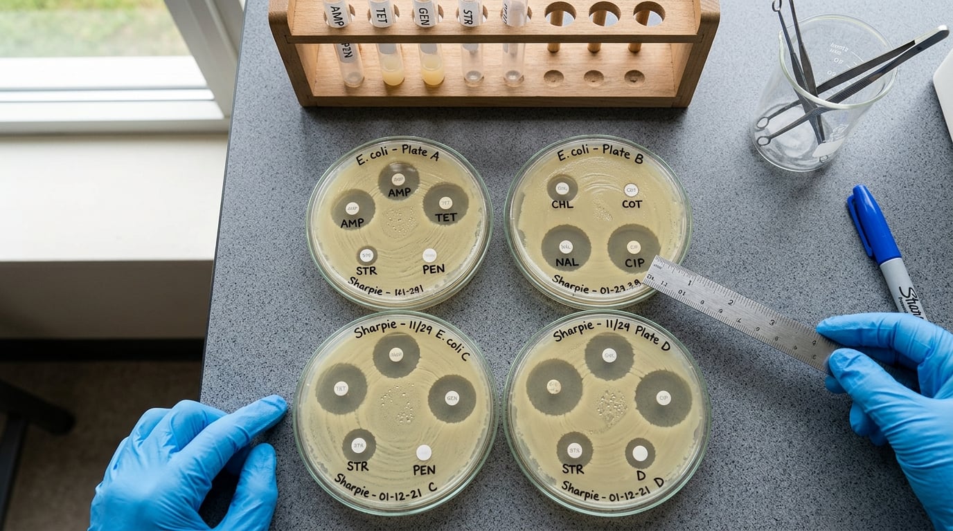Genetic Variation in Antibiotic Resistance of Soil Bacteria