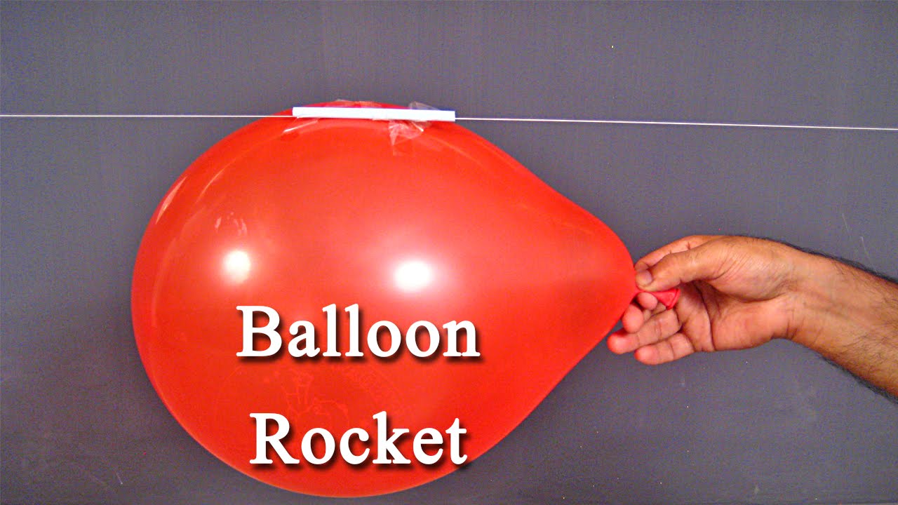 Balloon Rocket Experiment: Explore Newton's Third Law in Action