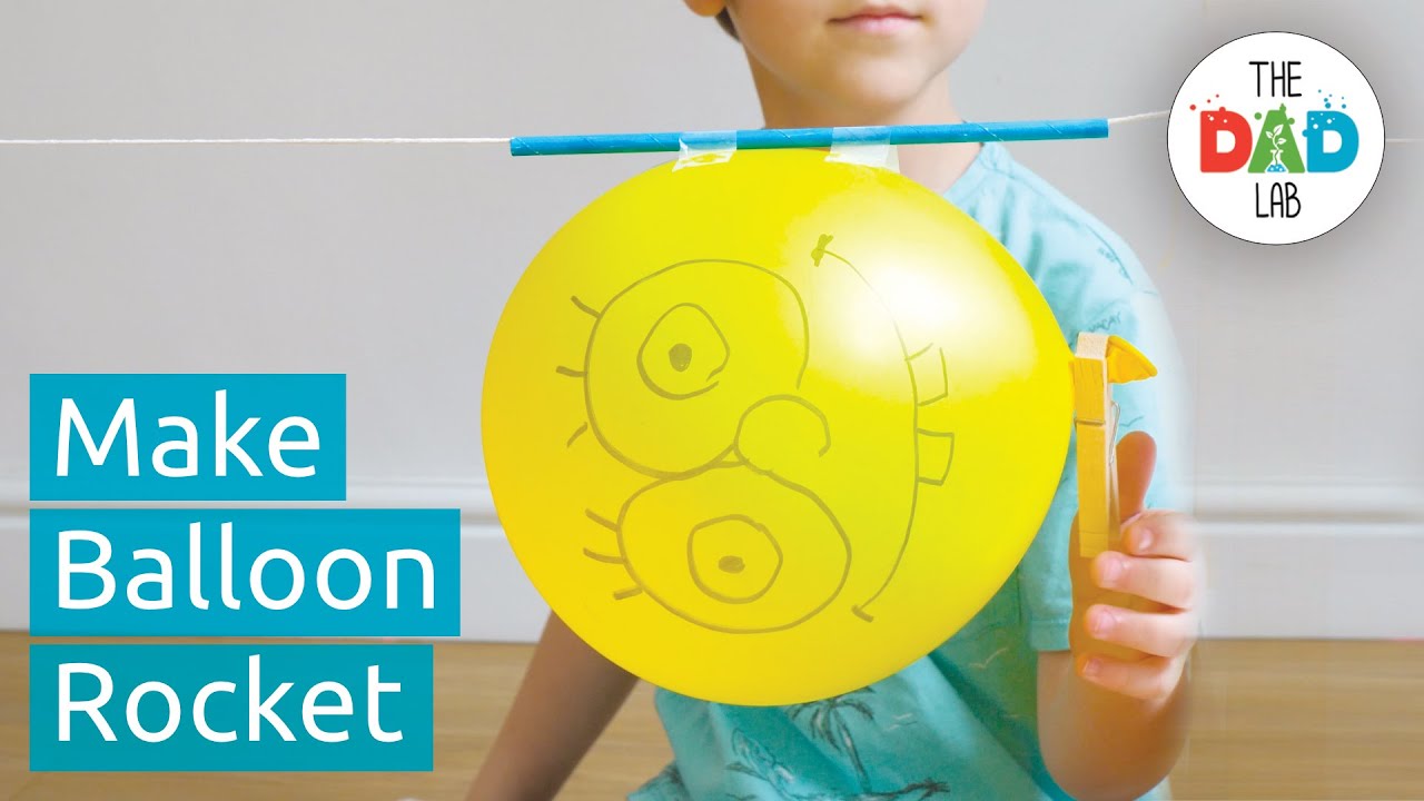 Balloon Rocket Race: Newton's Third Law in Action