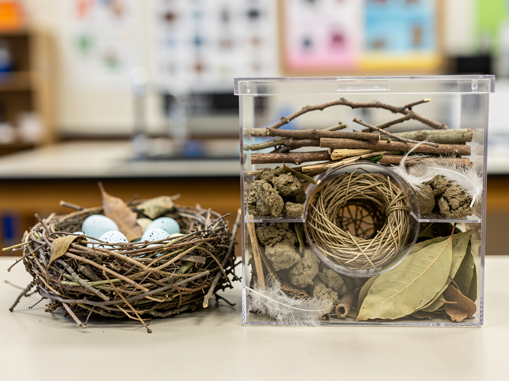 How Birds Build Nests - Engineering Comparison Science Project