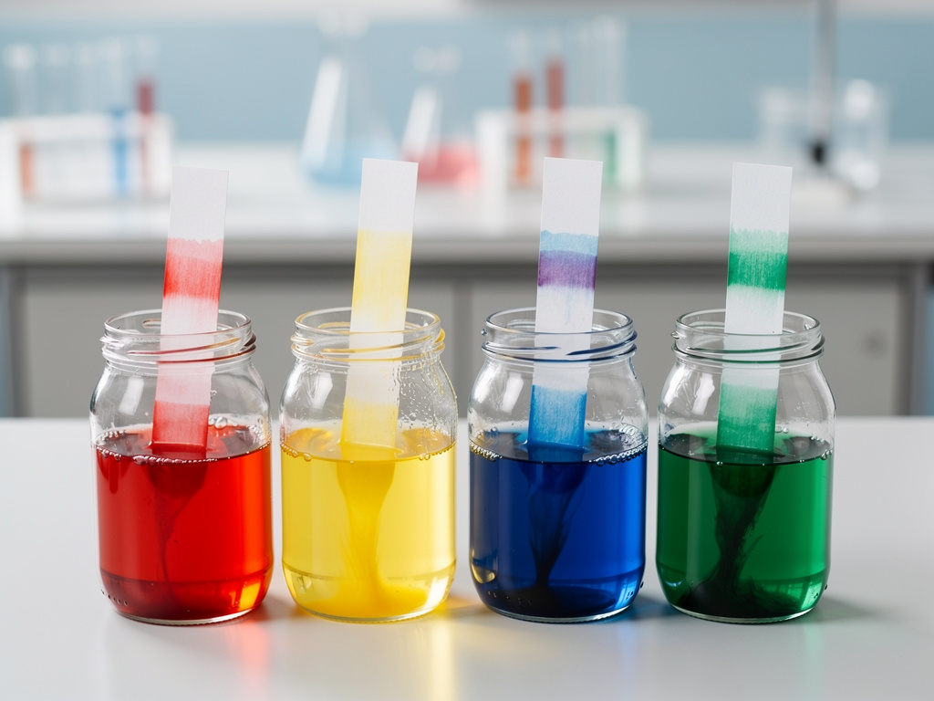 Color Mixing with Food Coloring - Chromatography Basics Science Fair Project