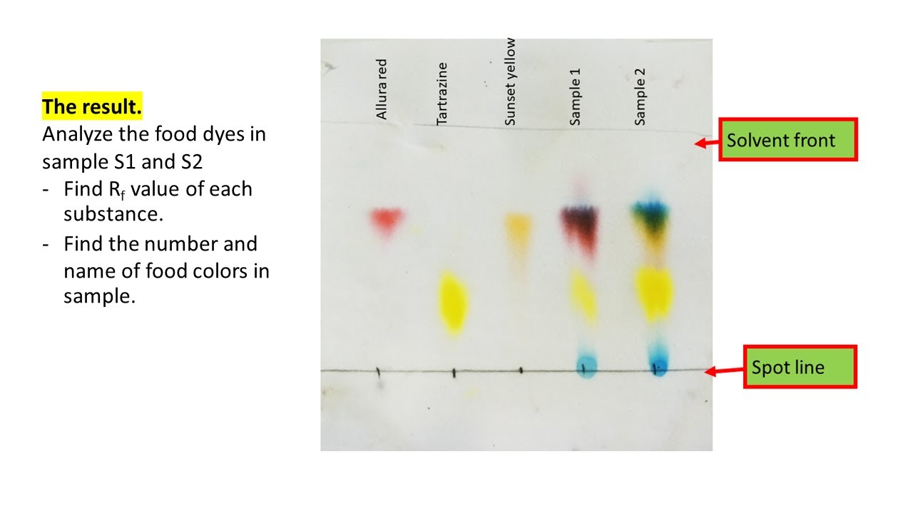 Color Mixing with Food Coloring - Chromatography Basics