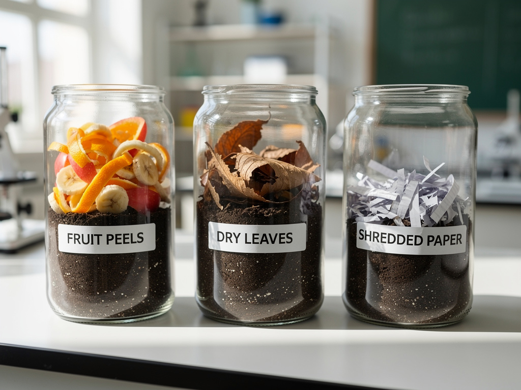 Composting Experiment - What Decomposes Fastest?