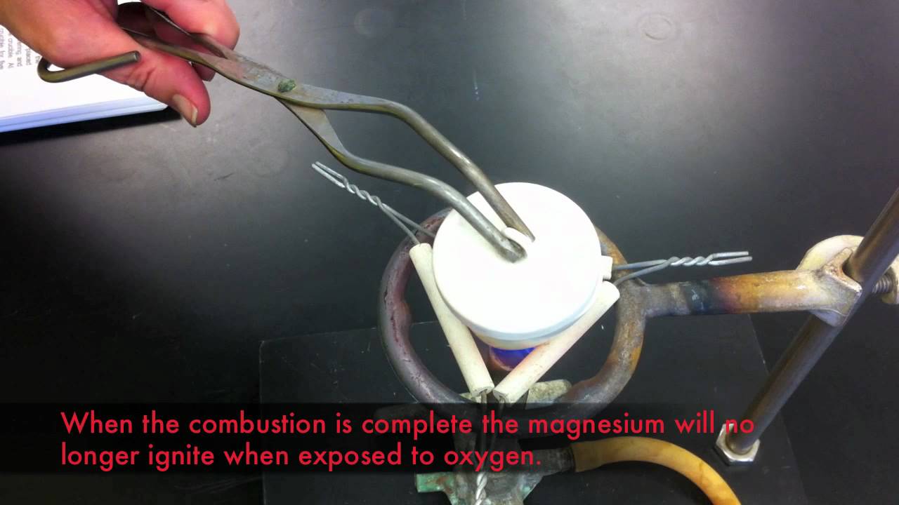 Determining Empirical Formula of Magnesium Oxide Science Project