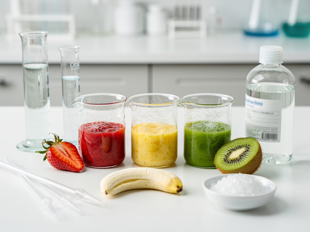 DNA Extraction from Multiple Fruit Species Comparison Science Project