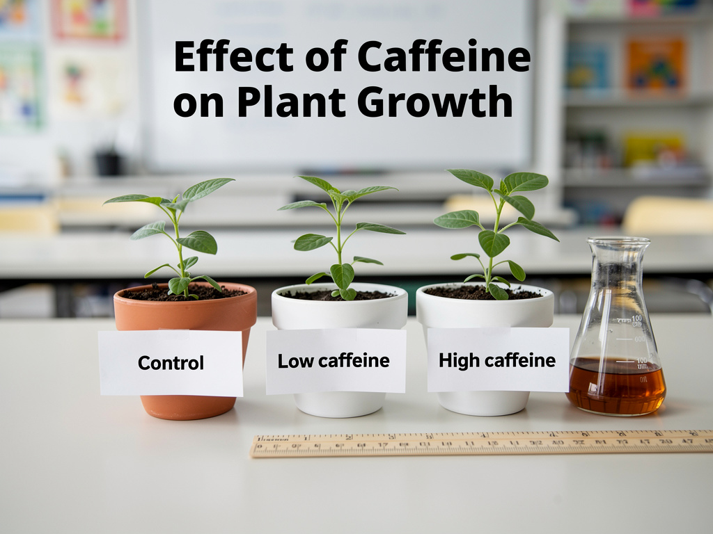 Effect of Caffeine on Plant Growth: A Science Fair Experiment
