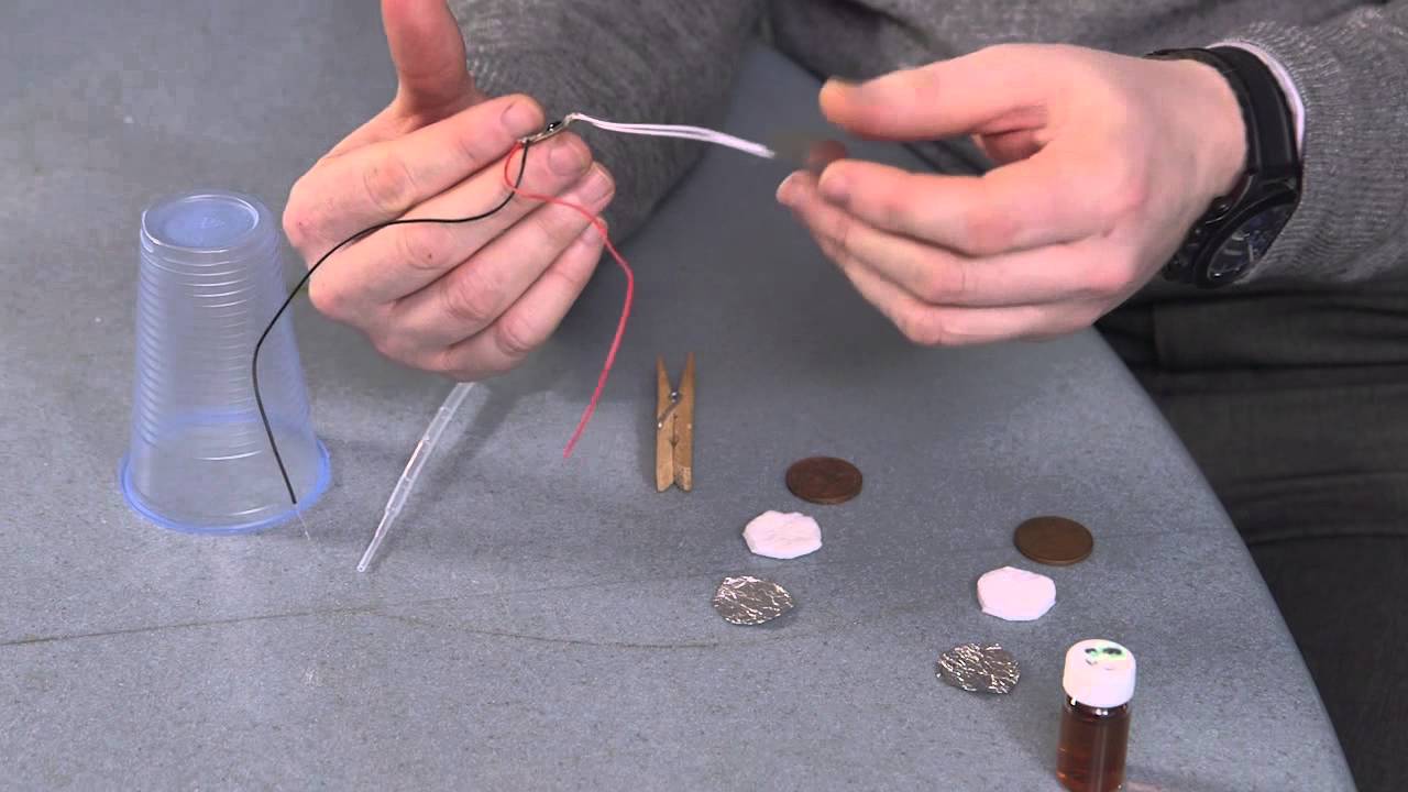 Electrochemistry: Building a Galvanic Cell Battery - Science Project