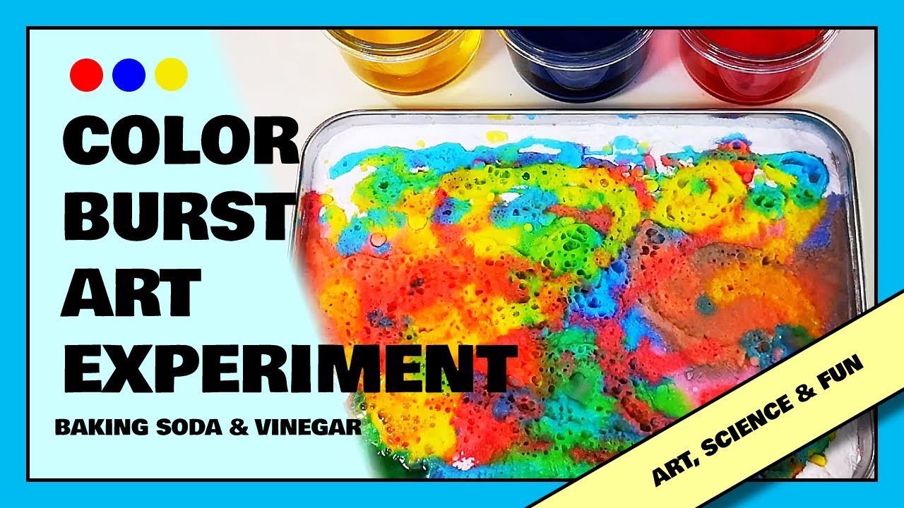Fizzing Colors: The Magic of Baking Soda and Vinegar