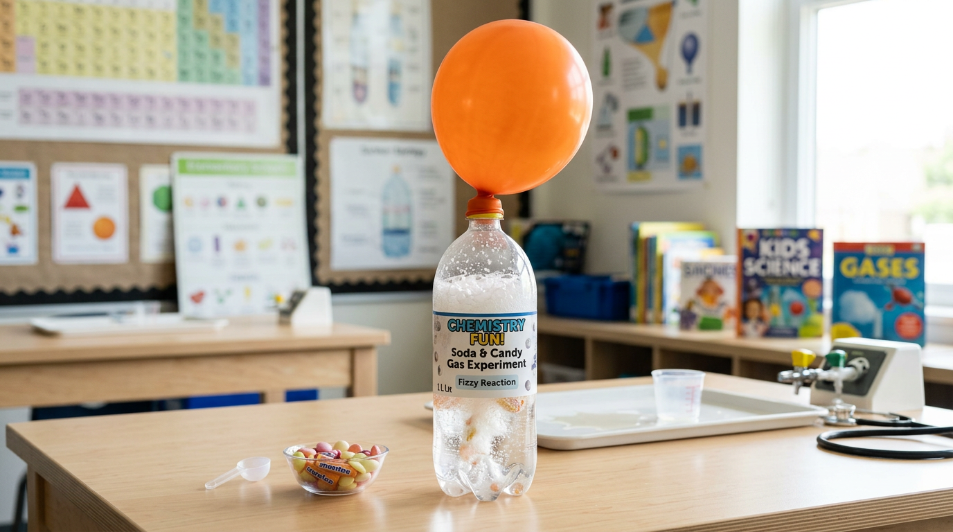 Fizzy Lifter Experiment: Soda and Gas