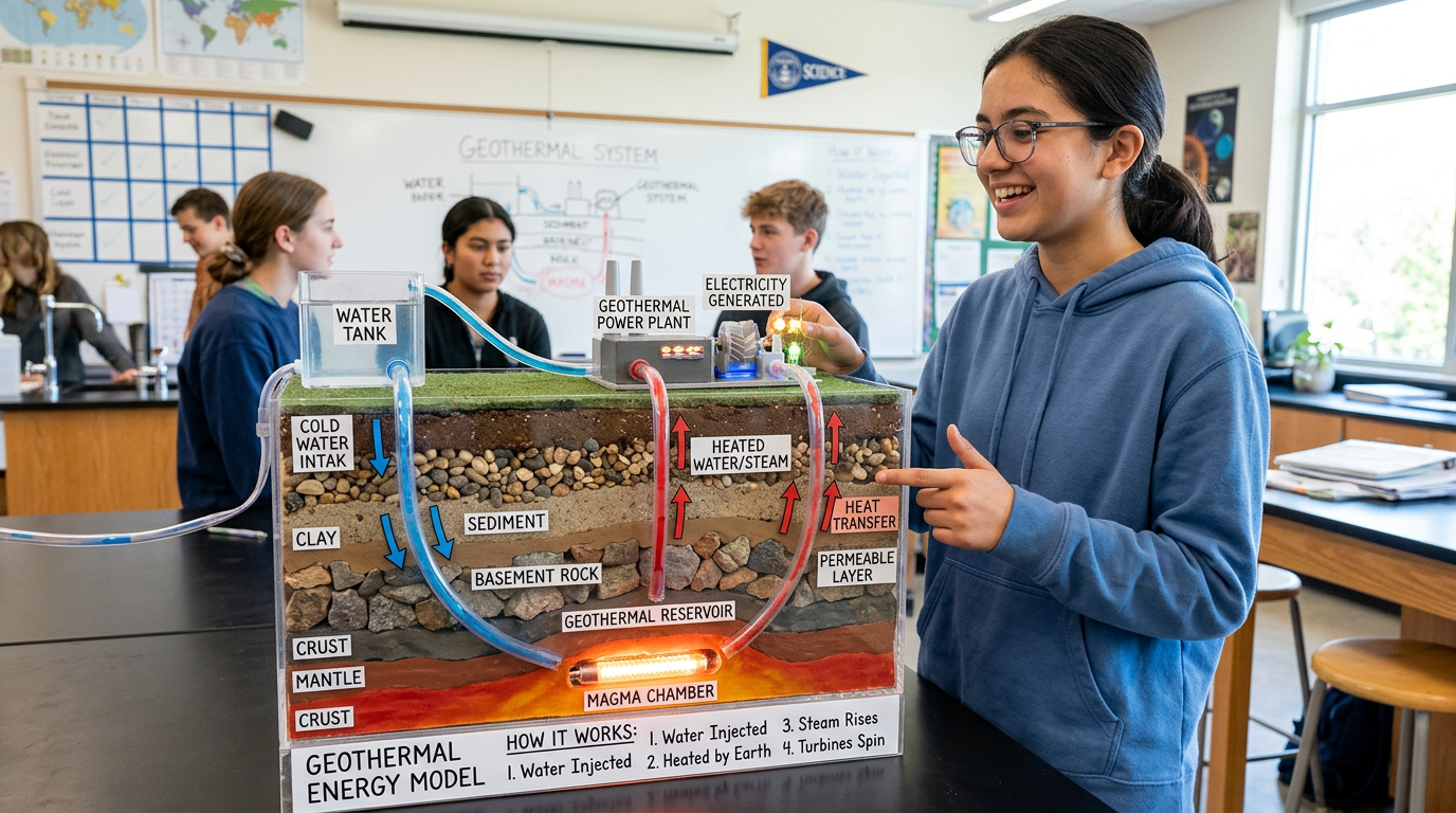Geoheat: Harnessing Earth's Thermal Power