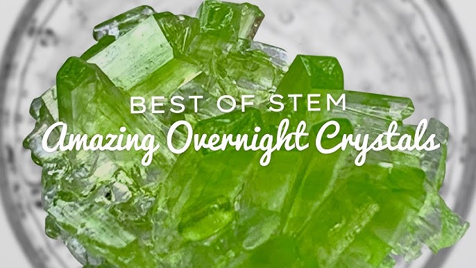 Growing Crystals with Different Household Solutions