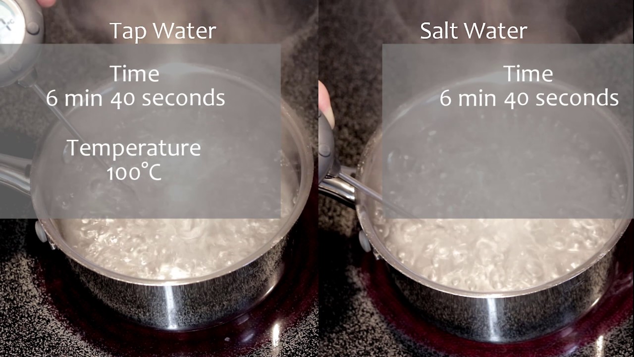 How Does Salt Affect the Boiling Point of Water