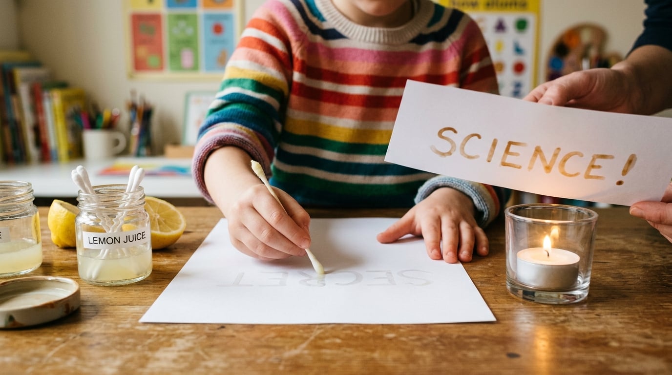 Invisible Ink: The Chemistry of Secret Messages