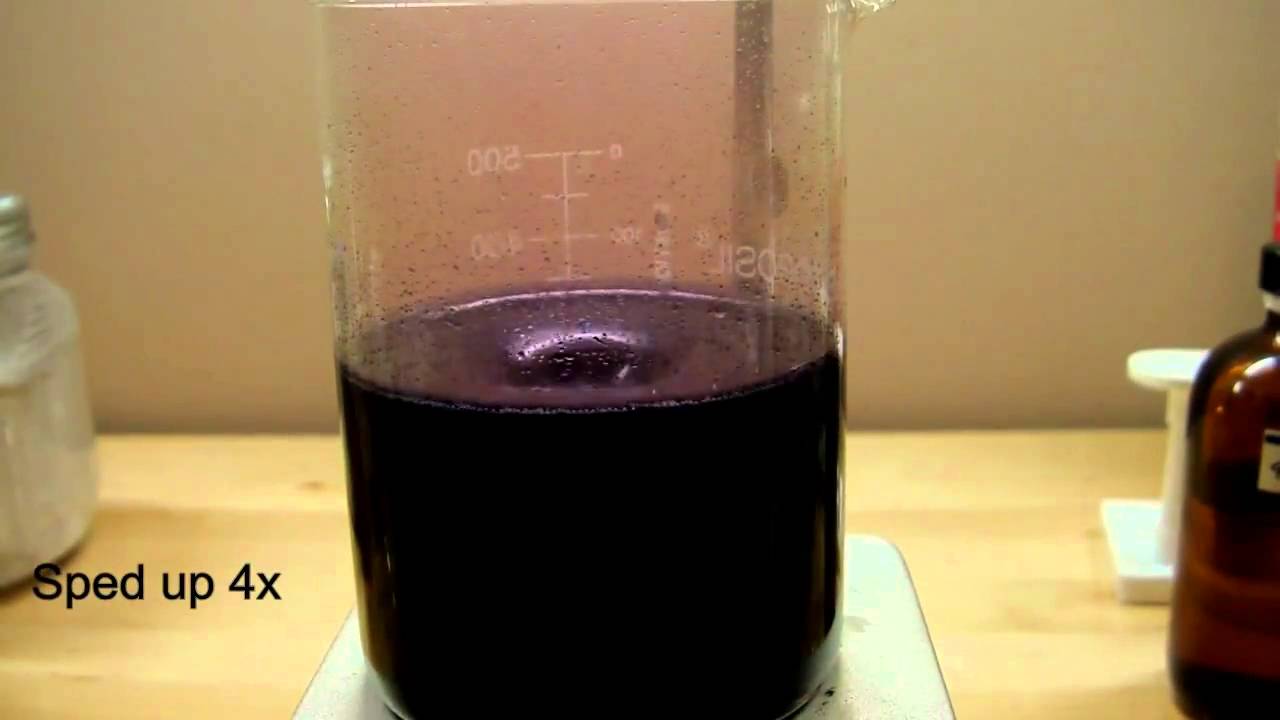 Iodine Clock Reaction Kinetics Science Project