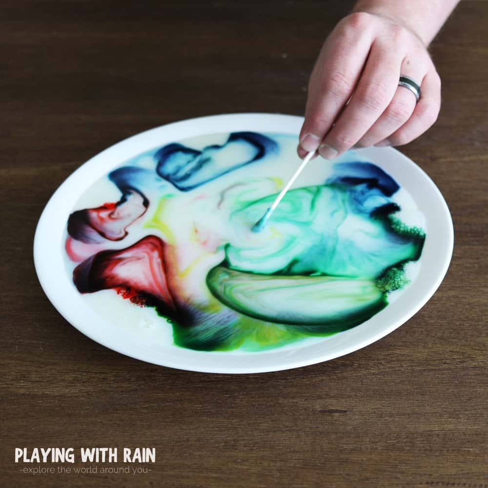 Magic Milk: Swirling Colors Experiment