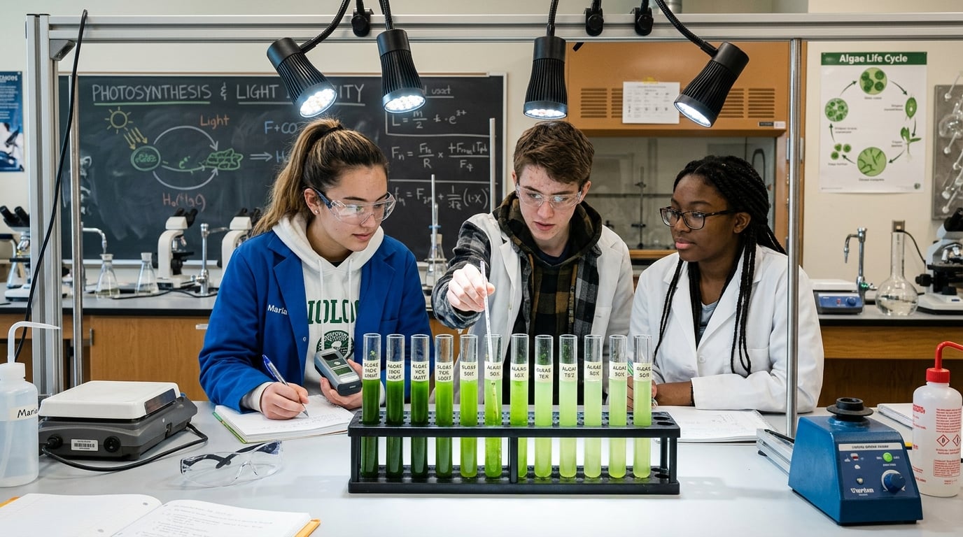 The Impact of Microgravity on Algal Photosynthesis