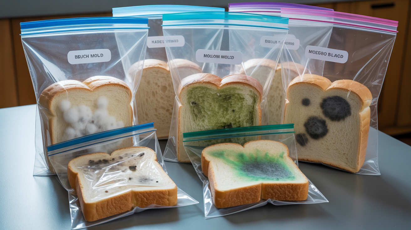 Moldy Bread: A Study in Fungi Growth