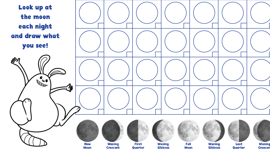 Moon Phases: Observation and Tracking Science Project