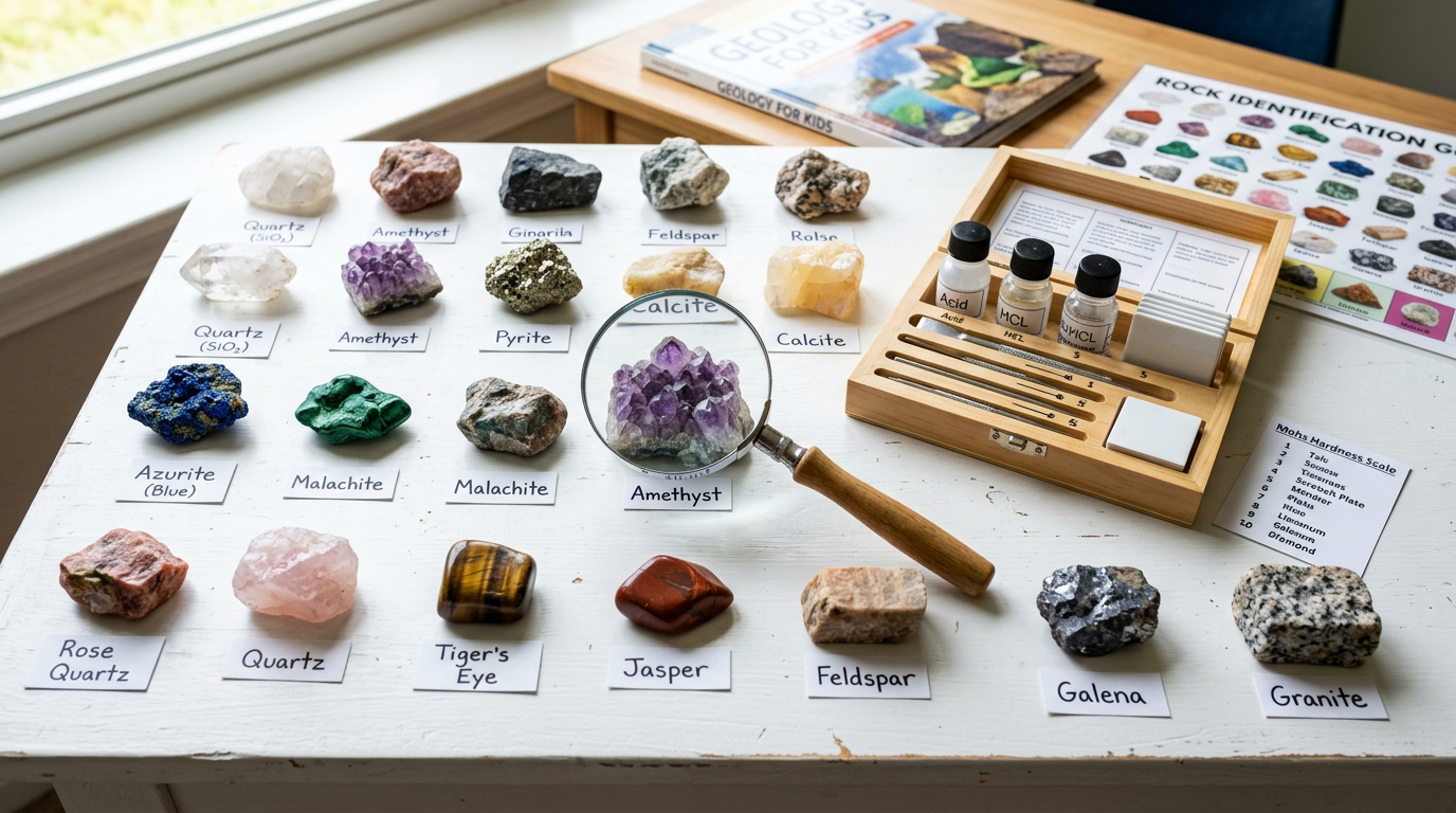 Rock Detective: Classifying Minerals by Hardness