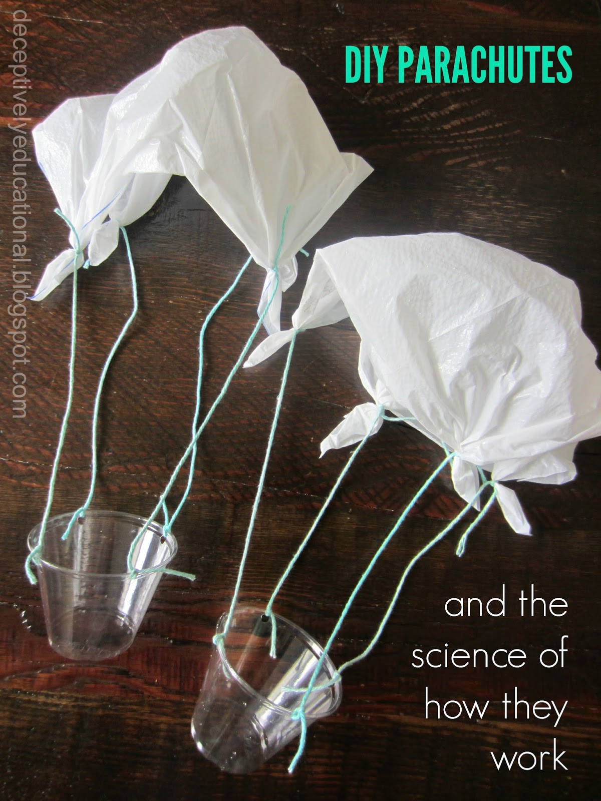 Creating a Simple Parachute: Gravity and Air Resistance