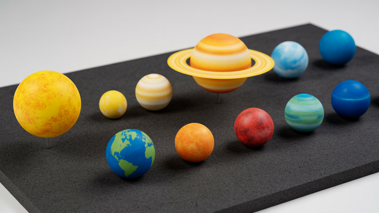 Modeling the Solar System to Scale
