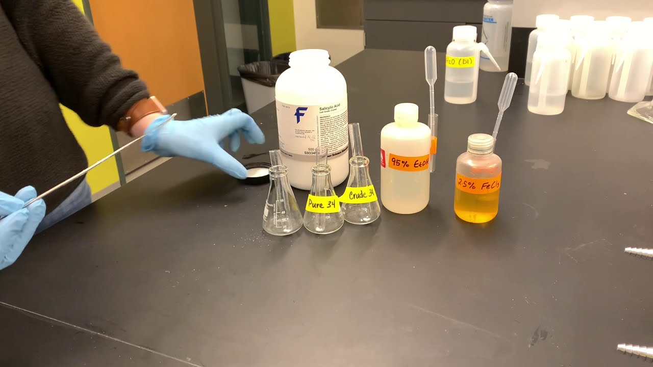 Synthesizing Aspirin in the Lab - Science Project