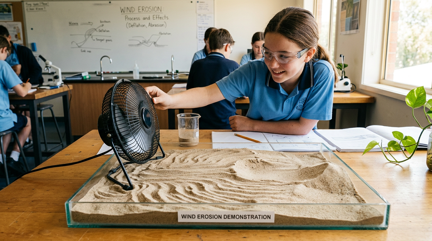 Erosive Forces: Simulating Wind Erosion