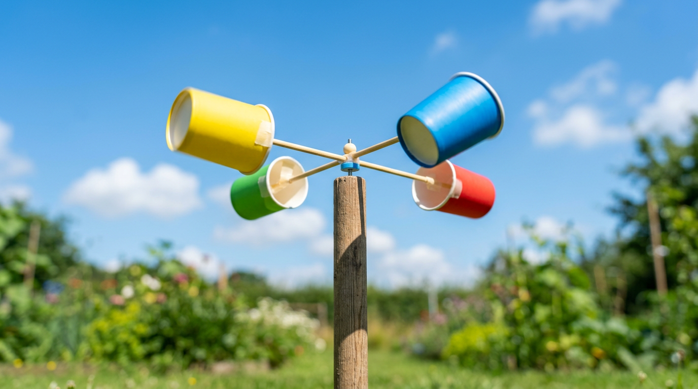 Wind Power Wonders: Building a Simple Anemometer
